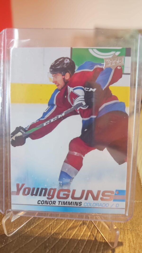 2019-20 Upper Deck Series 1 Conor Timmins Young Guns RC #203 - Avalanche