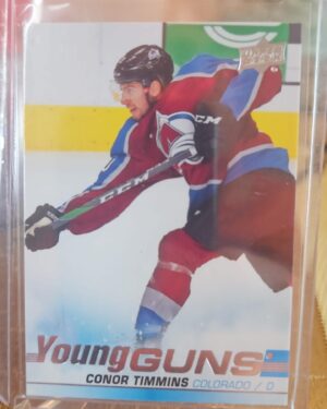 2019-20 Upper Deck Series 1 Conor Timmins Young Guns RC #203 - Avalanche