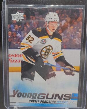 Trent Frederic, Young Guns, 2019-20, Upper Deck, Series 2, Rookie Card, #472, Boston Bruins