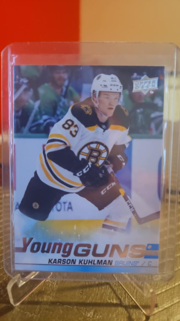 2019-20 Upper Deck Young Guns #248 Karson Kuhlman series 1 Boston