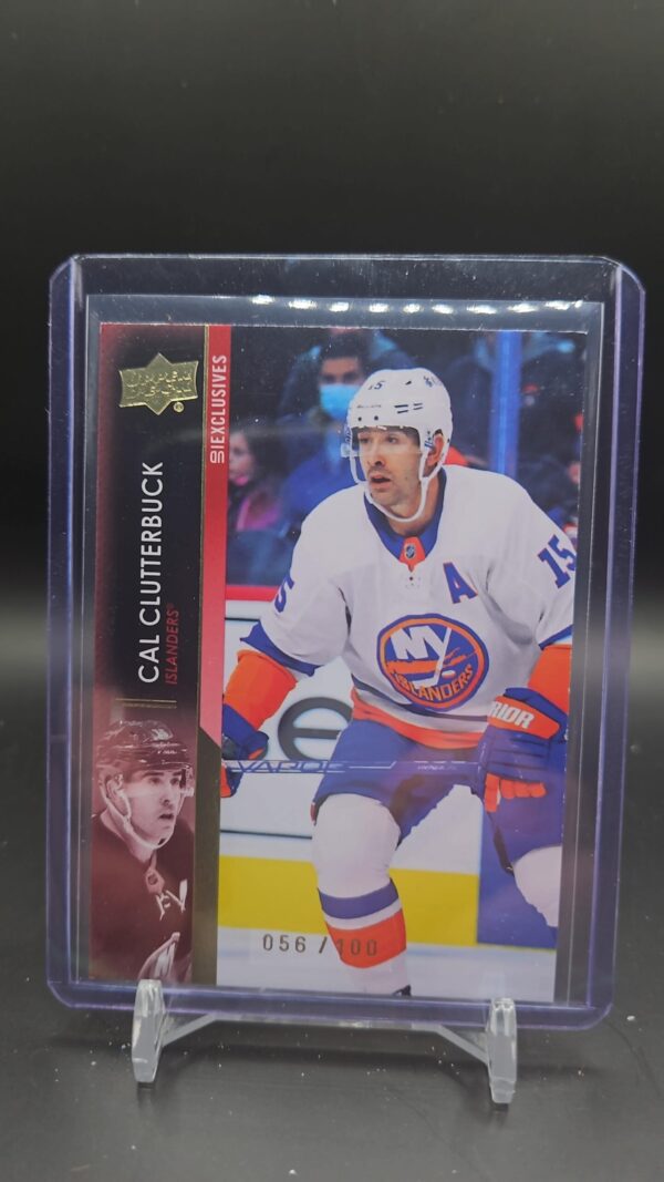 21-22 Extended Series Base Exclusives #598 Cal Clutterbuck /100