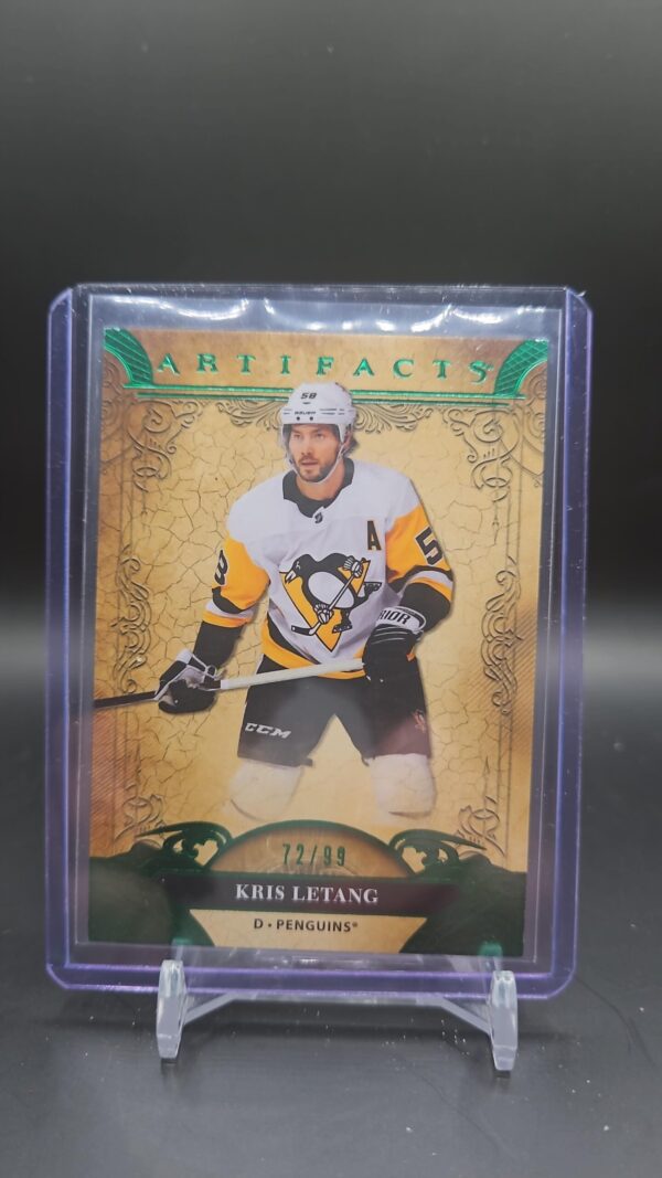 2020-21 Upper Deck Artifacts emerald Kris Letang #15 /99