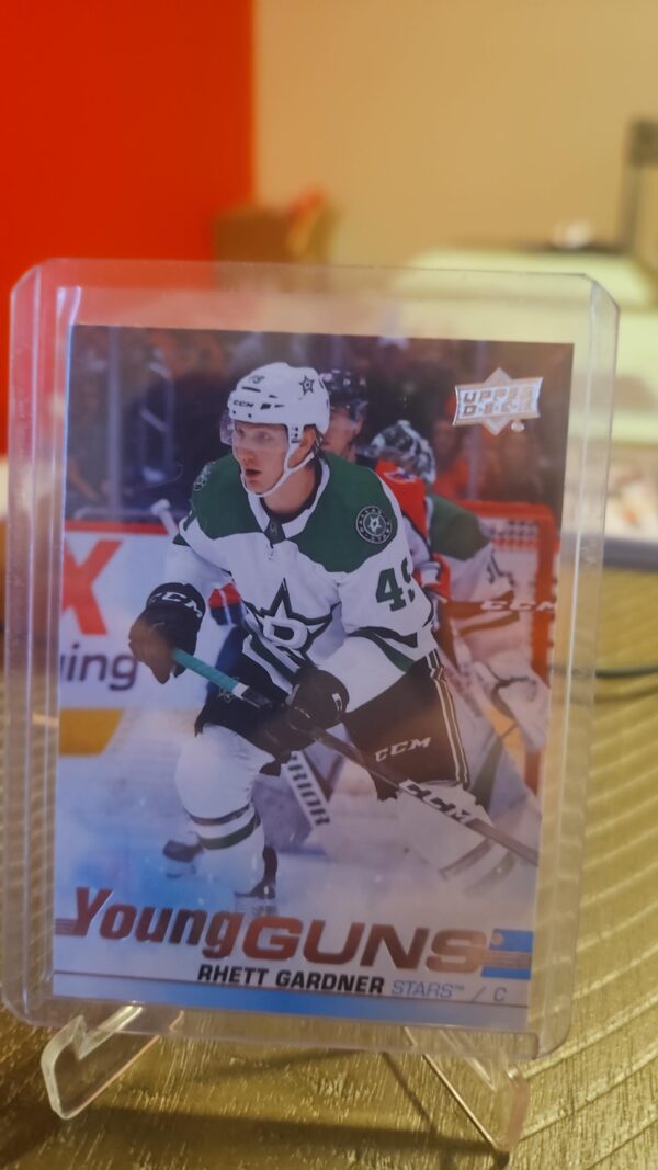 2019-20 Upper Deck Young Guns Rhett Gardner Dallas Stars #465