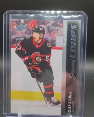 2021-22 Upper Deck Young Guns French Variation Olle Alsing Rookie #203 Ottawa