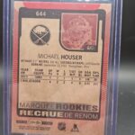2021-2022 Michael Houser Marquee Rookies Red Border O-Pee-Chee Buffalo Sabres - Image 2