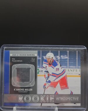 2021-22 Upper Deck Rookie Retrospective K'Andre Miller New York Rangers #RR-19
