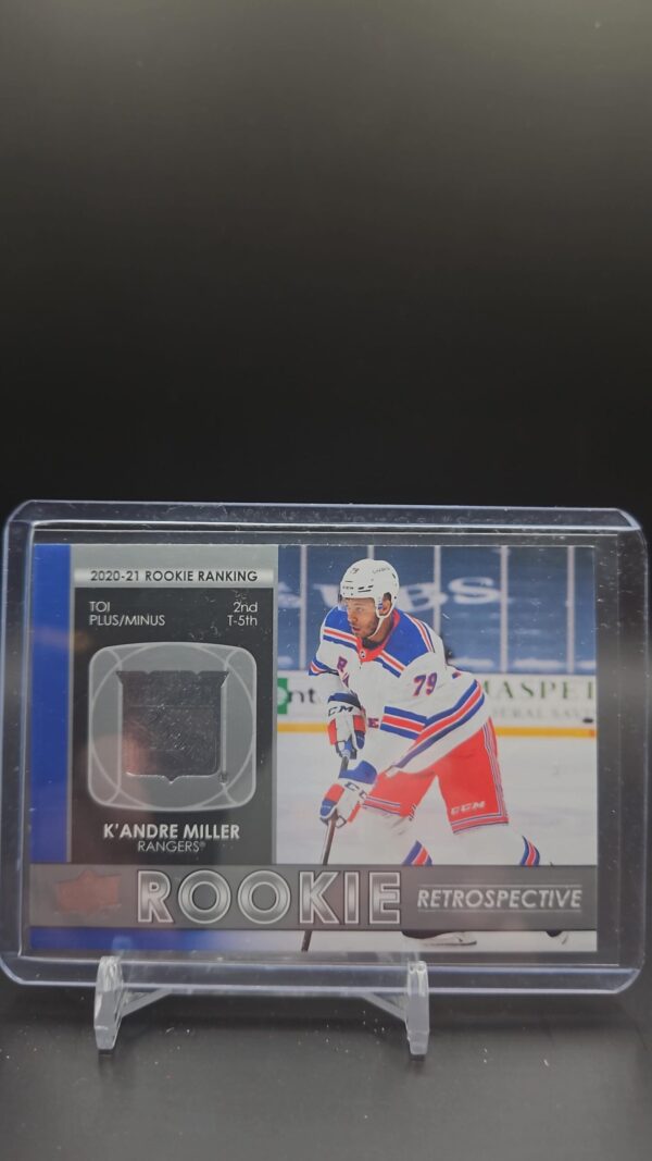 2021-22 Upper Deck Rookie Retrospective K'Andre Miller New York Rangers #RR-19