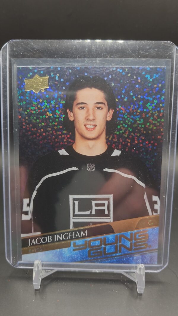 2020-21 Extended Series Young Guns Speckled Rainbow Foil Jacob Ingham Rookie RC