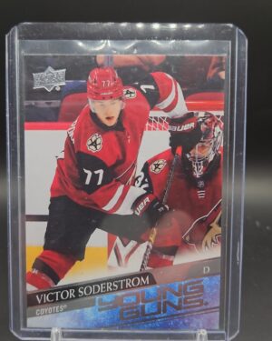2020-21 Upper Deck Young Guns Jumbo Victor Soderstrom Arizona Coyotes #221
