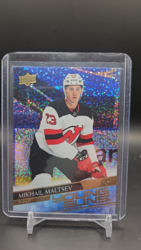 2020 Extended Series Young Guns Speckled Rainbow Foil Mikhail Maltsev Rookie RC
