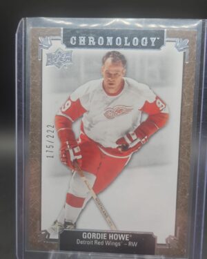 Gordie Howe, Upper Deck Chronology, 2019-20, limited parallel, #200, /222
