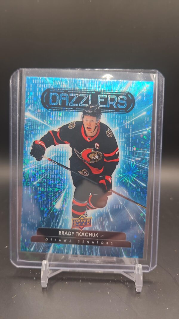 2022-23 Upper Deck Dazzlers BLUE DZ-2 Brady Tkachuk Ottawa Senators