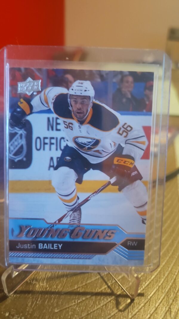 2016-17 Upper Deck Young Guns Rookie #246 Justin Bailey Buffalo