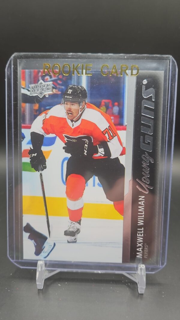 Maxwell Willman 2021-22 UD Series 2 Young Guns #497 Philadelphia Flyers