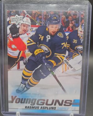 2019-20 Upper Deck Young Guns Rasmus Asplund #475