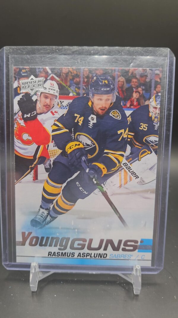 2019-20 Upper Deck Young Guns Rasmus Asplund #475