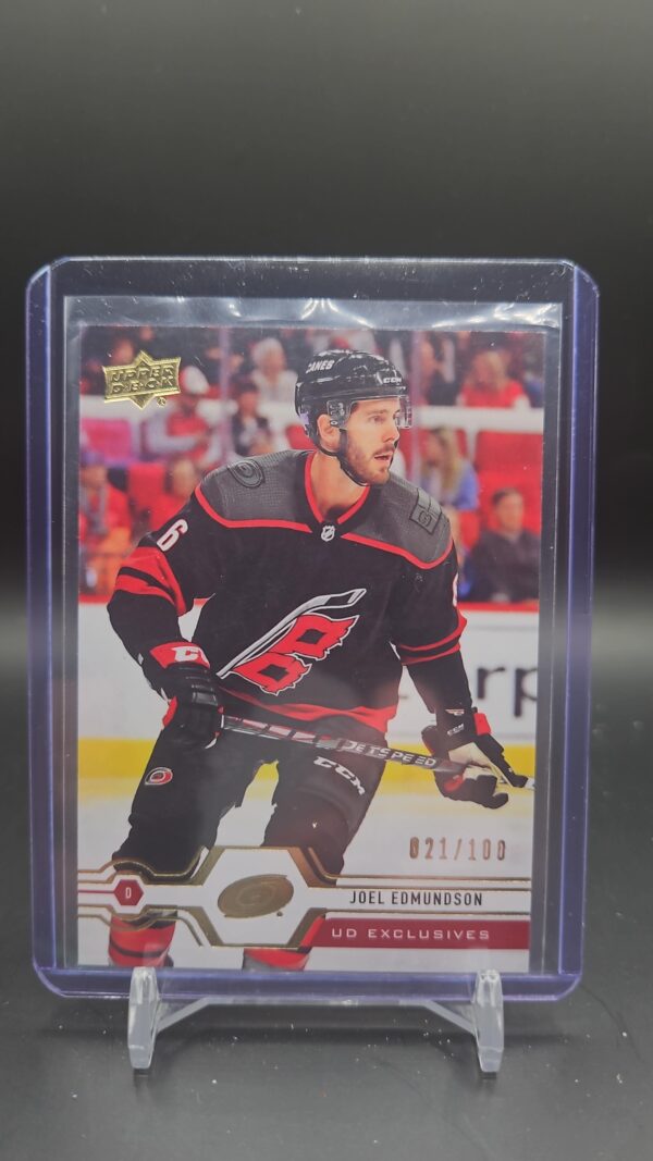 2019-20 SP Authentic Upper Deck Update UD Exclusives /100 Joel Edmundson #513