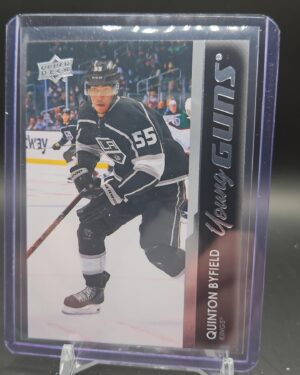 Quinton Byfield Upper Deck Series 2 2021-22 Young Guns rookie card #488