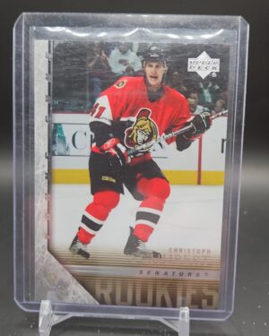 2005-06 Upper Deck Young Guns Christoph Schubert Ottawa Senators