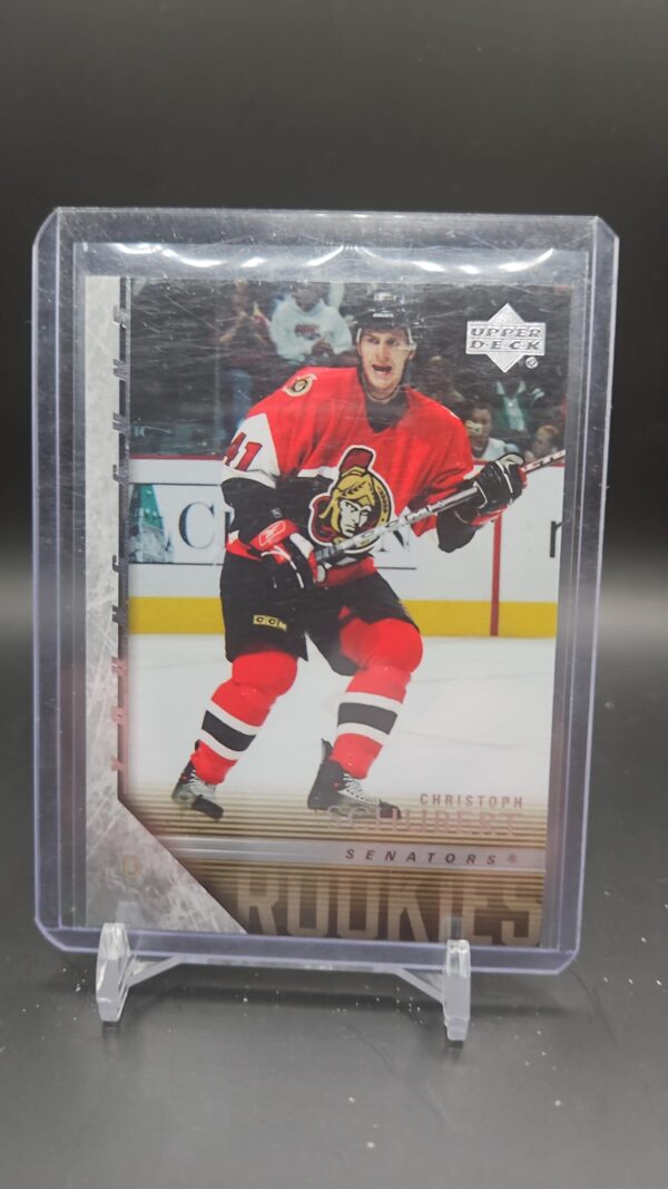 2005-06 Upper Deck Young Guns Christoph Schubert Ottawa Senators