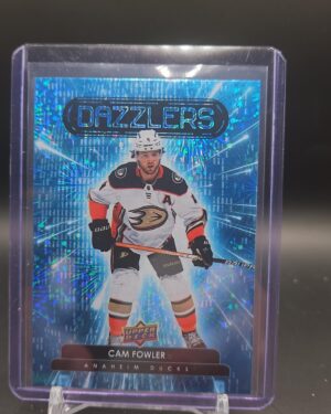 2022-23 Series 1 Dazzlers Blue #DZ-23 Cam Fowler - Anaheim Ducks!