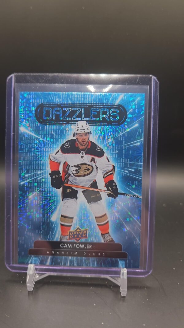 2022-23 Series 1 Dazzlers Blue #DZ-23 Cam Fowler - Anaheim Ducks!