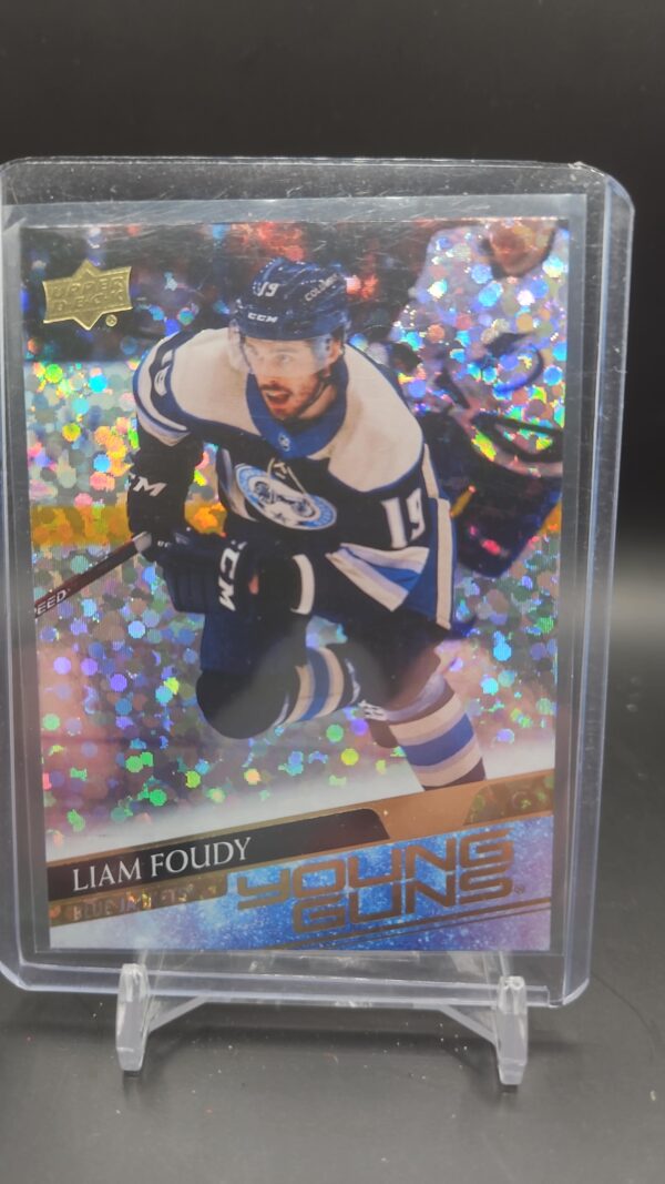2020-21 Upper Deck Liam Foudy Young Guns Rainbow Foil Rookie #224