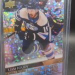 2020-21 Upper Deck Liam Foudy Young Guns Rainbow Foil Rookie #224