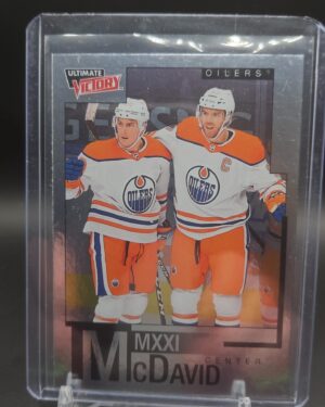 CONNOR MCDAVID 2020-21 UD EXTENDED SERIES ULTIMATE VICTORY MXXI CARD CM-5