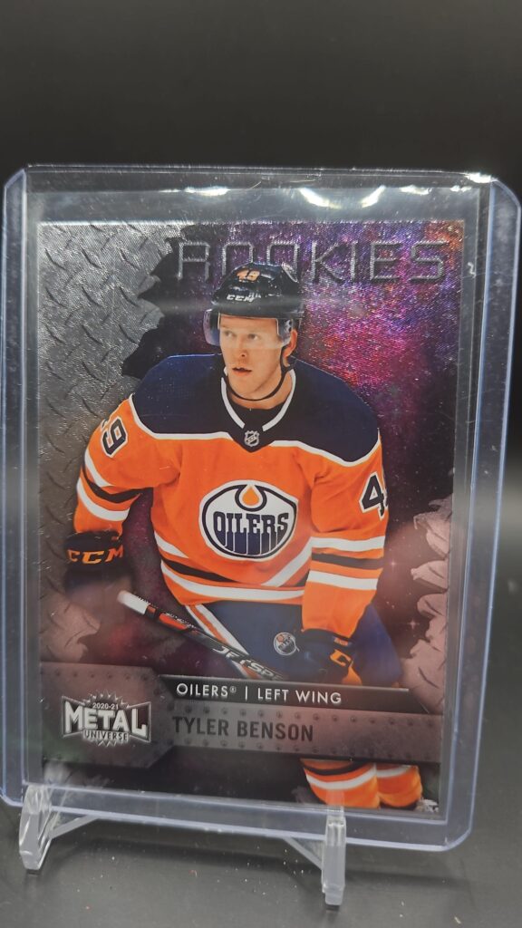 Tyler Benson, Metal Universe, 2020-21, Rookie Card, #111, Edmonton Oilers