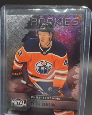 Tyler Benson, Metal Universe, 2020-21, Rookie Card, #111, Edmonton Oilers