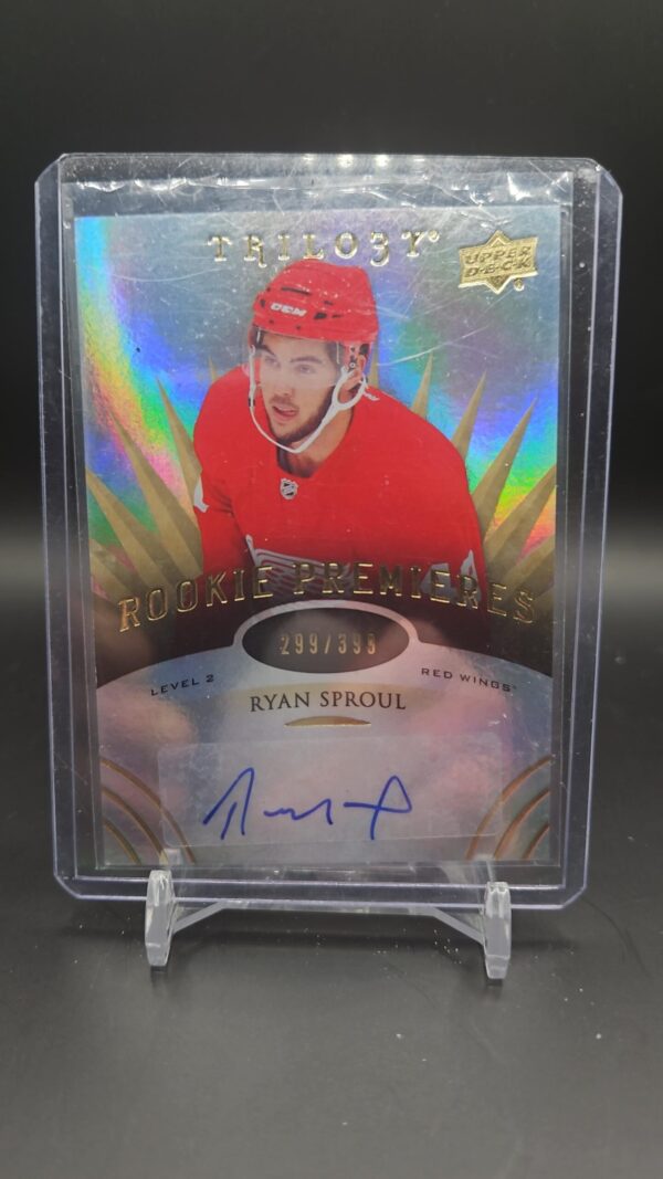2014-15 Trilogy Rookie Premiers Level 2 #141 Ryan Sproul AUTO /399