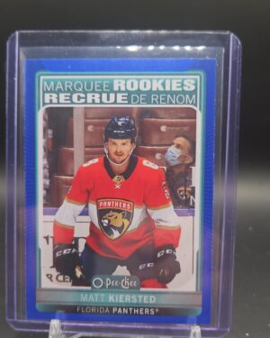 Matt Kiersted 2021-22 UD 2 - O-Pee-Chee Update Marquee Rookies Blue Border #636