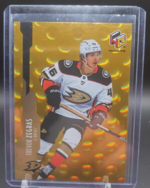 2021-22 UPPER DECK HoloGrFX GOLD ROOKIE HG-6 TREVOR ZEGRAS RC
