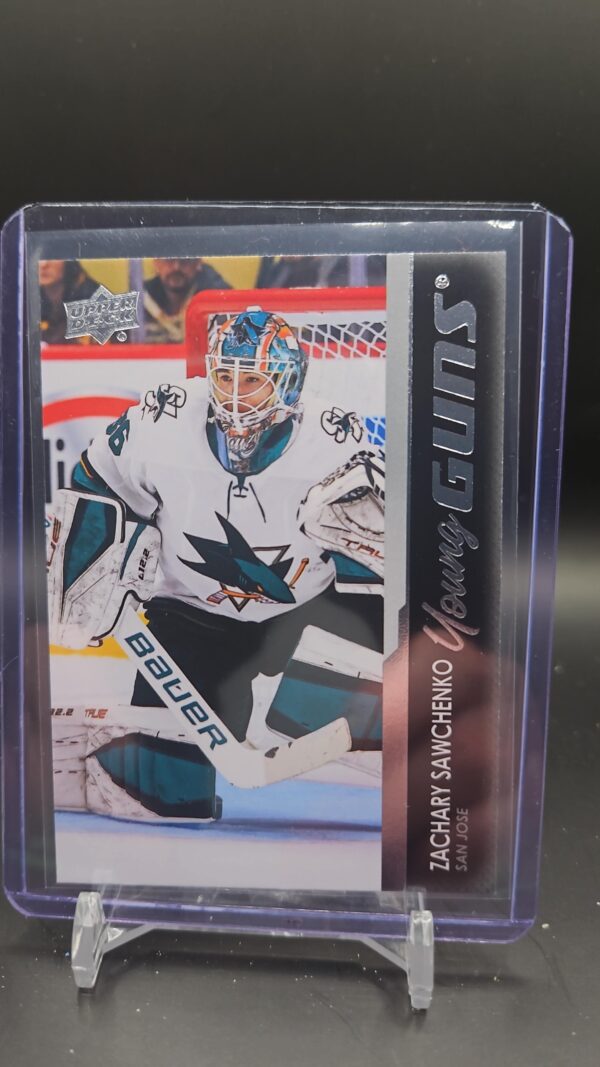 2021-22 Upper Deck Young Guns #739 Zachary Sawchenko - San Jose Sharks