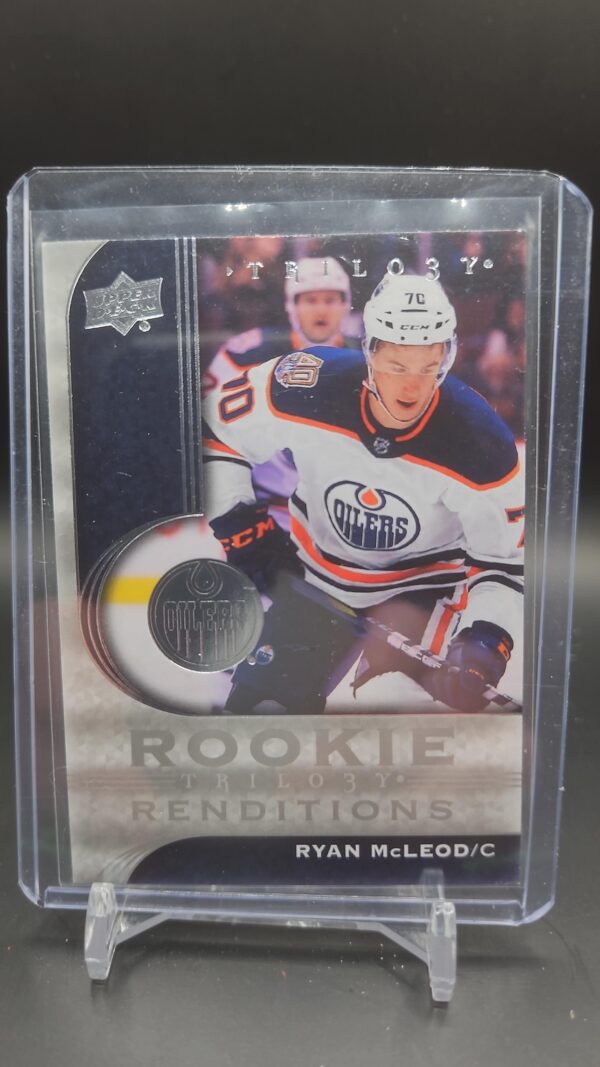 2020-21 Trilogy Rookie Renditions RR-23 Ryan McLeod Edmonton Oilers