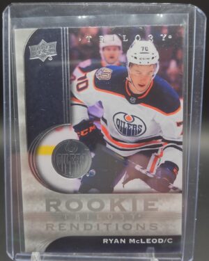 2020-21 Trilogy Rookie Renditions RR-23 Ryan McLeod Edmonton Oilers