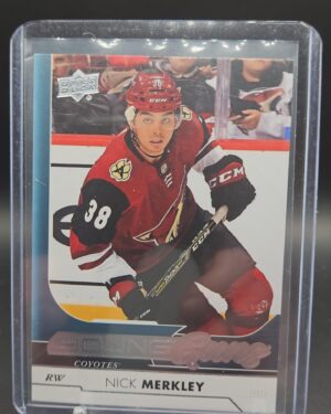 2017-18 Upper Deck Young Guns Nick Merkley Arizona Coyotes #499