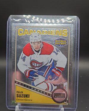 2019-20 Platinum Retro Rookie Nick Suzuki #R-90 Canadiens card