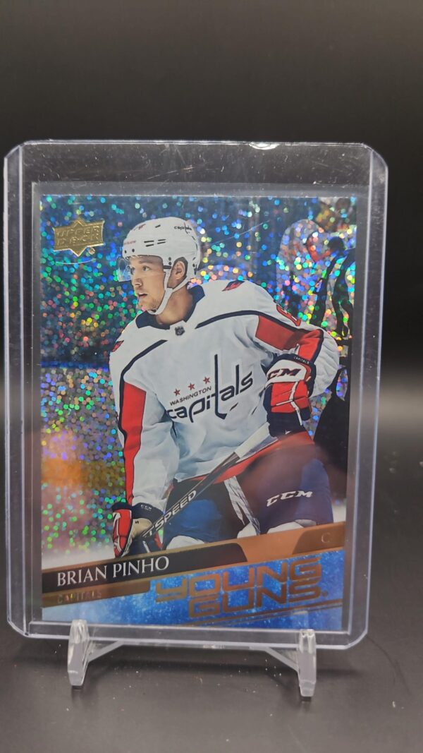 2020 Upper Deck Brian Pinho Young Guns Rookie Speckled Rainbow Foil