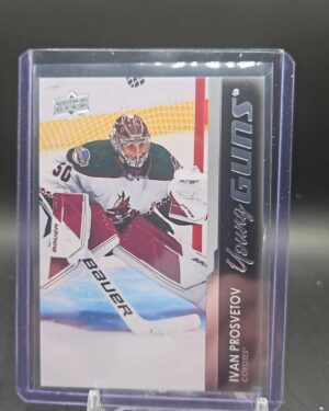 2021-22 Upper Deck Series 2 Young Guns Ivan Prosvetov - Arizona Coyotes #484