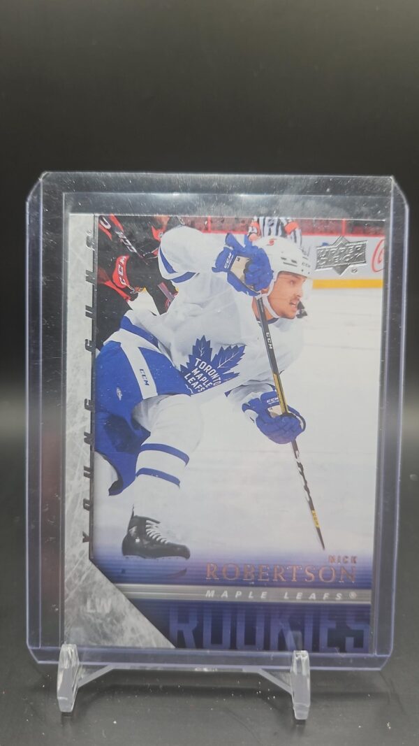 2020-21 Upper Deck Extended Nick Robertson Tribute Young Guns