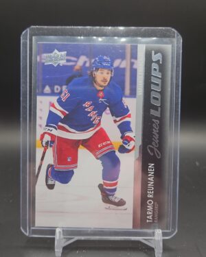 2021-22 Upper Deck Series 1 Young Guns French Tarmo Reunanen #207 Rookie RC