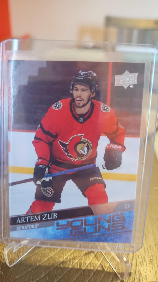 2020-21 Upper Deck Young Guns Extended Series Artem Zub Rookie Ottawa Senators #710
