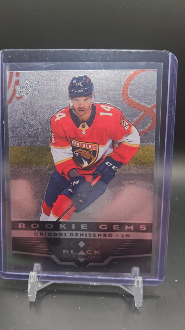 2021-22 Upper Deck Ext. Black Diamond Rookie Gems Grigori Denisenko #BD-8