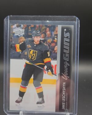 2021-22 Upper Deck Young Guns Jake Leschyshyn Rookie Vegas Golden Knights #493