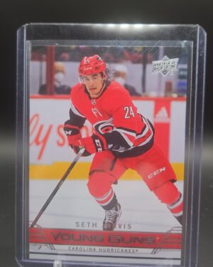 21/22 UD EXTENDED SETH JARVIS 06/07 TRIBUTE YOUNG GUNS RC ROOKIE #85