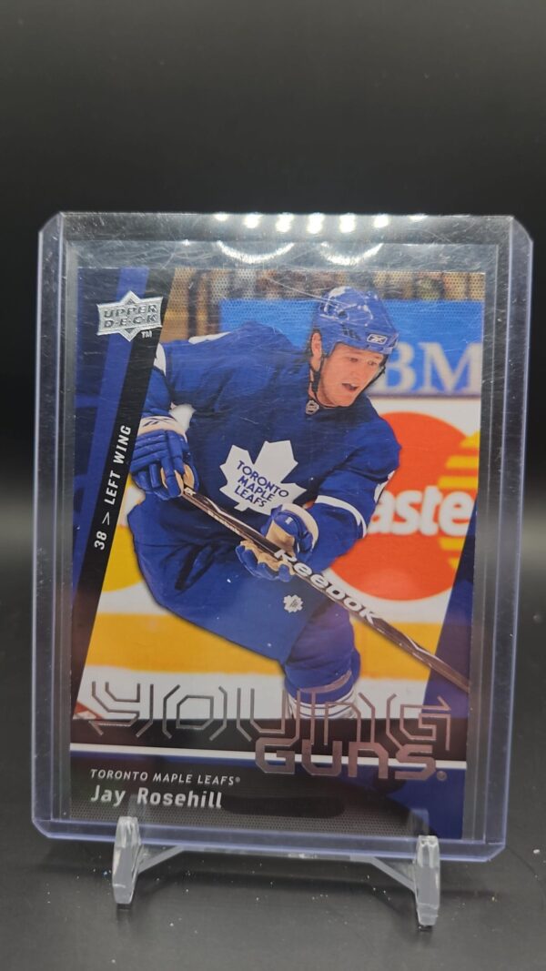 2009-10 Upper Deck Series 1 Young Guns Jay Rosehill #216