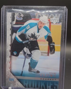 2005-06 Ryane Clowe Upper Deck Young Guns Rookie Sharks #234