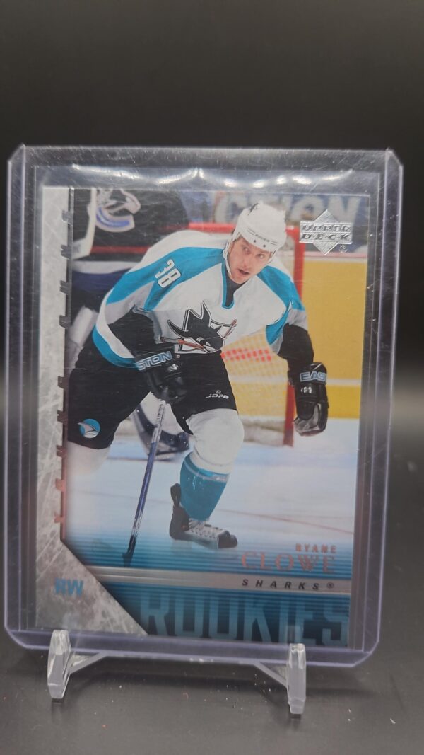 2005-06 Ryane Clowe Upper Deck Young Guns Rookie Sharks #234